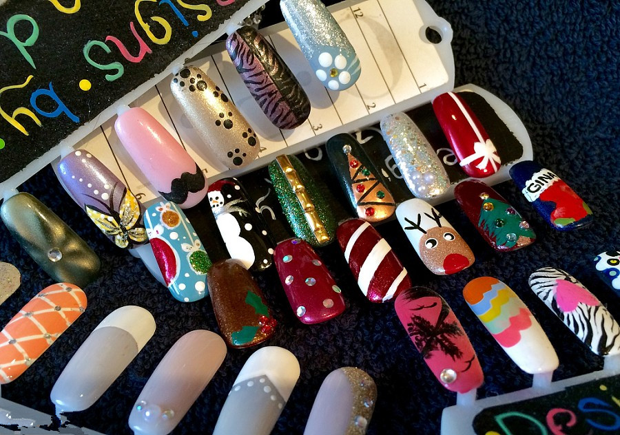 超可愛的手繪美甲！