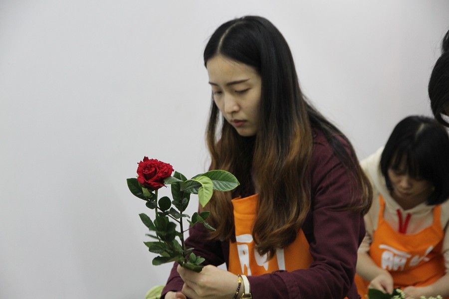 插花培訓微課堂