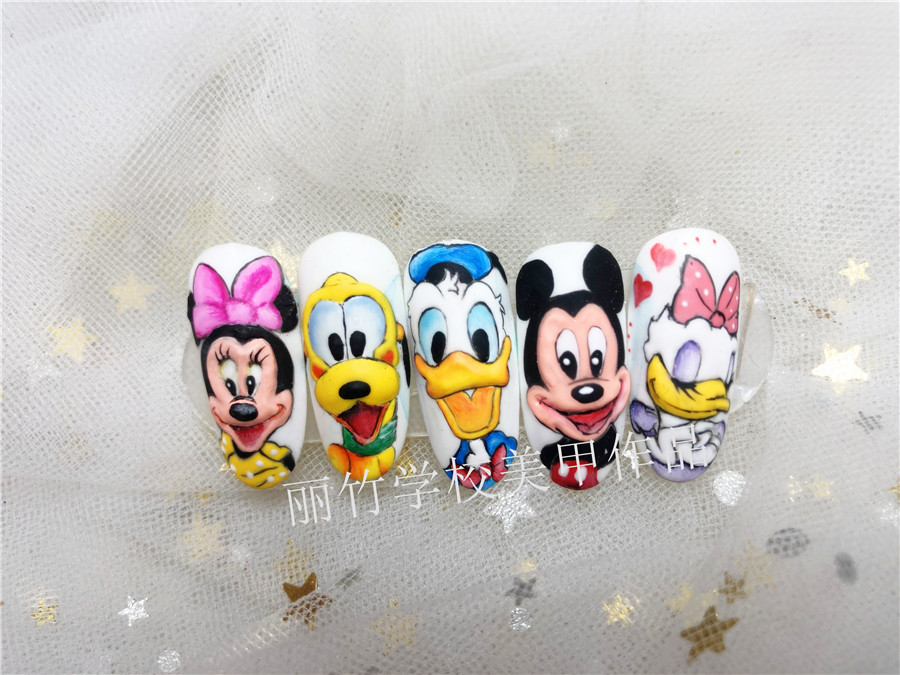 南寧美甲課堂：童趣滿滿美甲作品