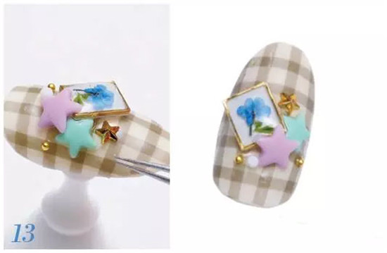 干花美甲怎么做？南寧學美甲的學校教你