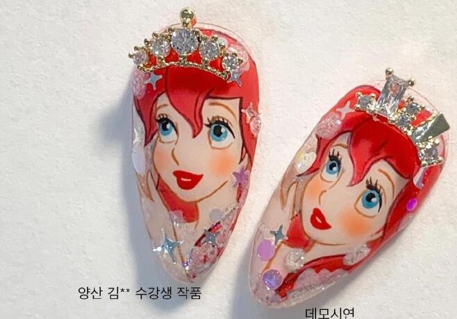 彩繪迪士尼美甲，南寧口碑好的美甲學(xué)校邀你一起畫