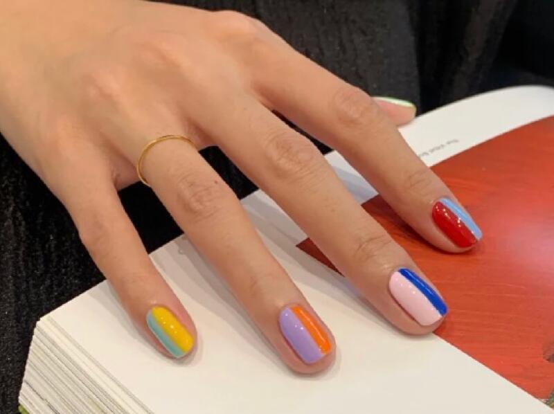 夏日跳色美甲合輯，廣西美甲師培訓(xùn)班都收集好了