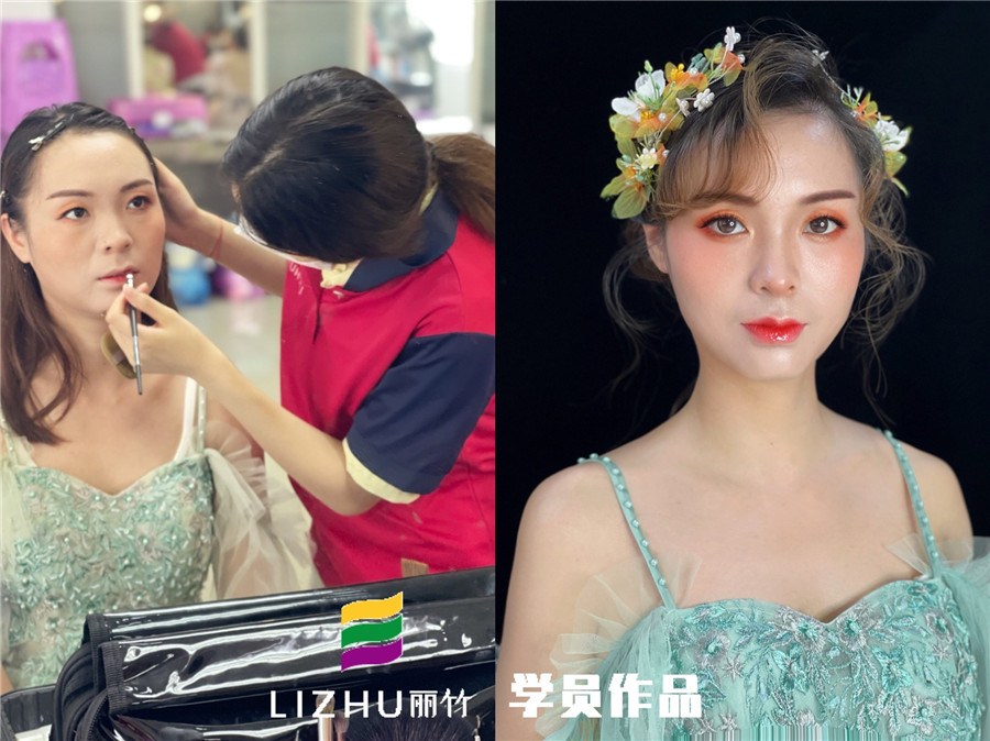 看學員作品，就知道南寧化妝學校哪個比較出名