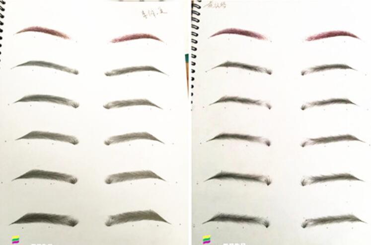 紋繡新手如何設(shè)計眉型？南寧紋繡培訓(xùn)班教你速成法