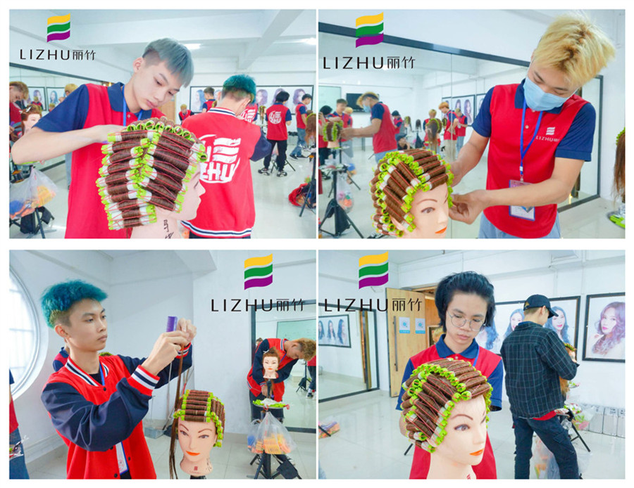 看學(xué)員練習(xí)，知曉?廣西哪家美發(fā)培訓(xùn)學(xué)校比較好