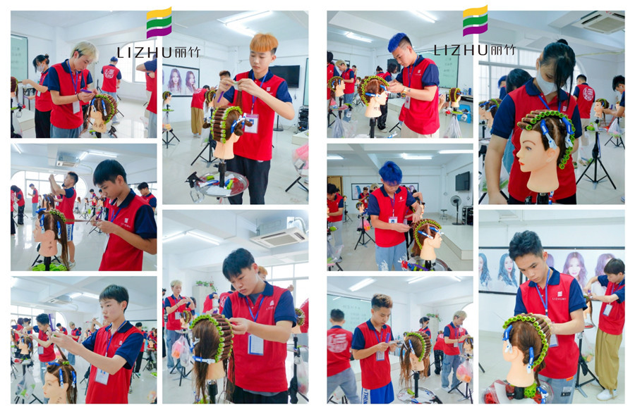 美發(fā)上杠技巧，看廣西專業(yè)美發(fā)學(xué)校如何講解