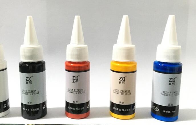 紋眉選色技巧，廣西學(xué)紋繡的機構(gòu)給你上課