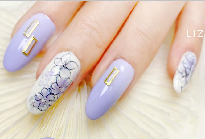 芋泥波波美甲，童趣清新又可愛