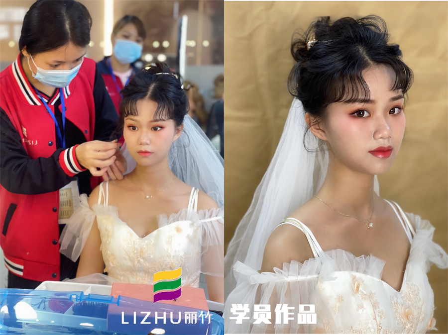 廣西專業(yè)化妝培訓(xùn)班學(xué)員作品欣賞