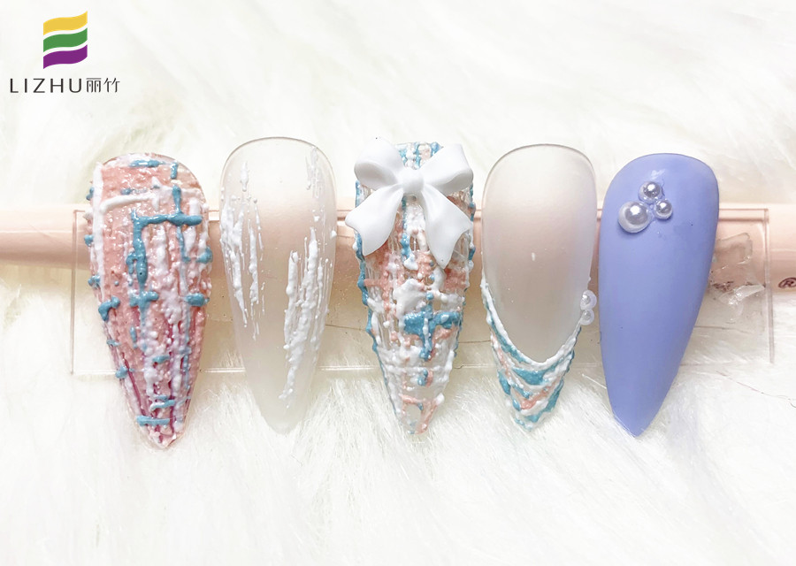 石膏膠美甲，南寧美甲學校秋冬美甲推薦