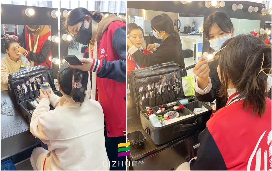 學(xué)化妝到麗竹，培訓(xùn)+就業(yè)一站式教育