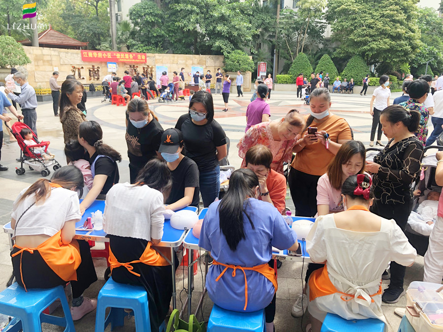 南寧美甲專業(yè)外出實踐，學員技術(shù)受肯定