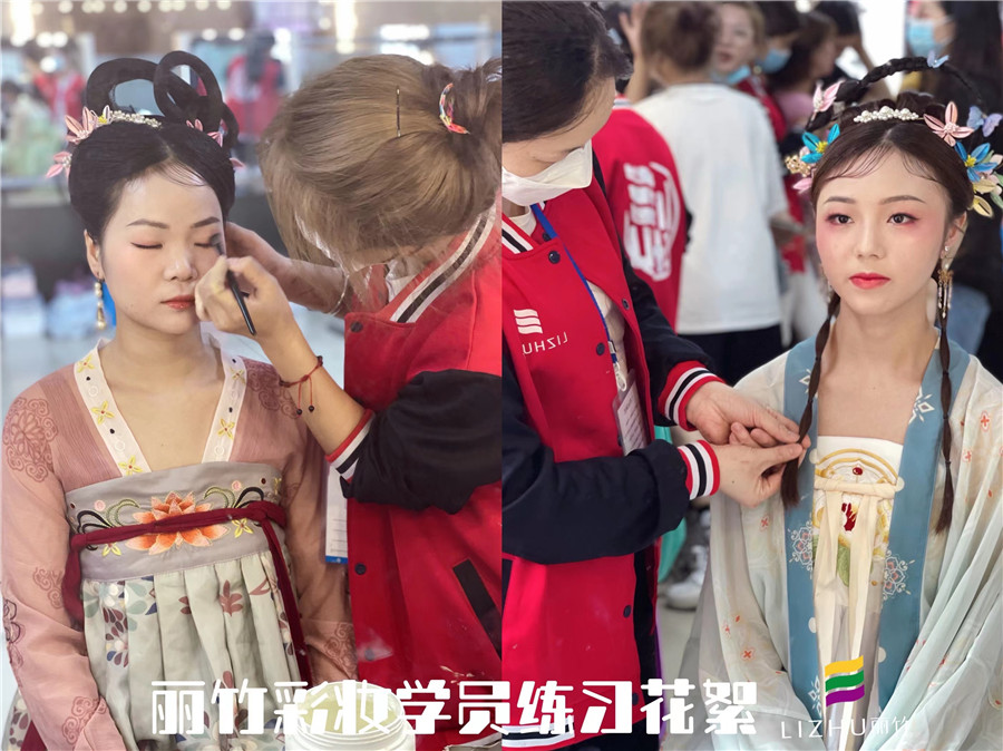 古代女子化妝步驟，廣西專業(yè)化妝培訓(xùn)學(xué)校幫你講解