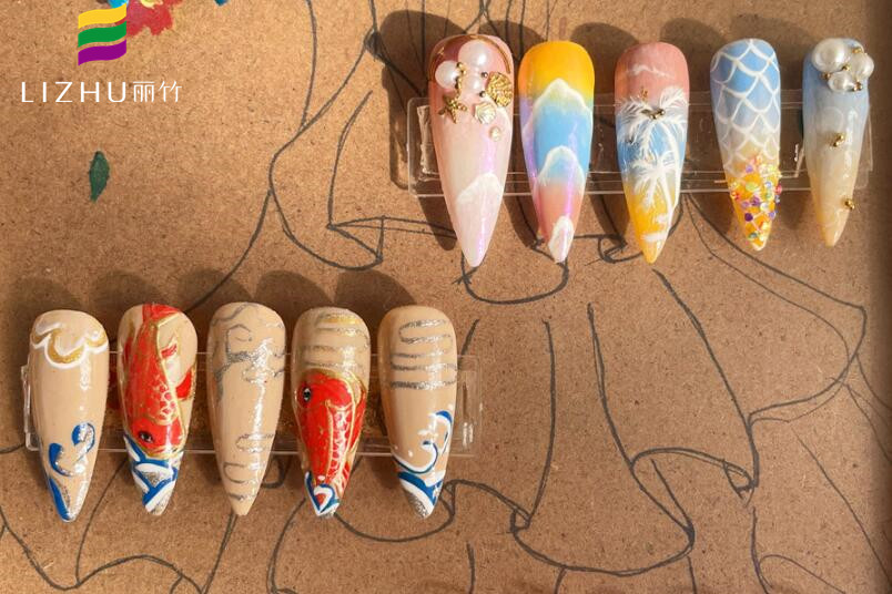 南寧美甲培訓班學員畢業(yè)作品欣賞