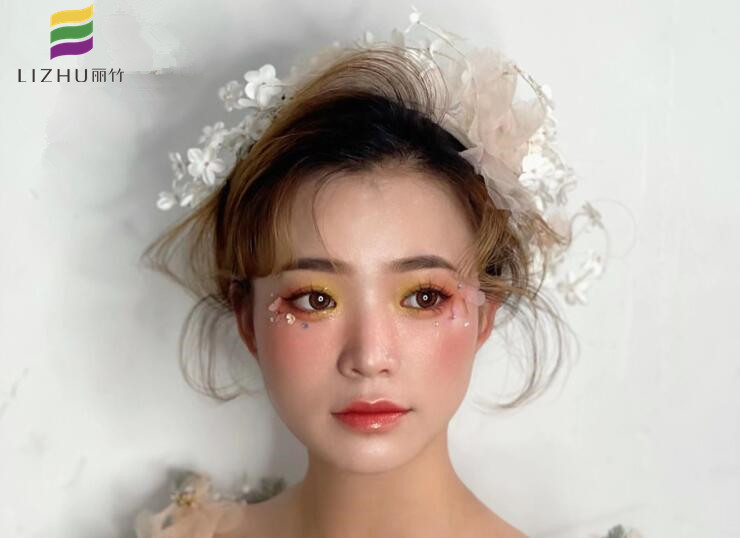 抽絲森系新娘，廣西新娘妝培訓(xùn)學(xué)校作品