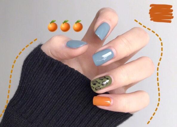 夏日跳色美甲，廣西麗竹美甲學(xué)校熱情分享