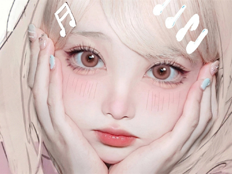 漫畫(huà)少女仿妝，廣西彩妝專業(yè)培訓(xùn)分享教程