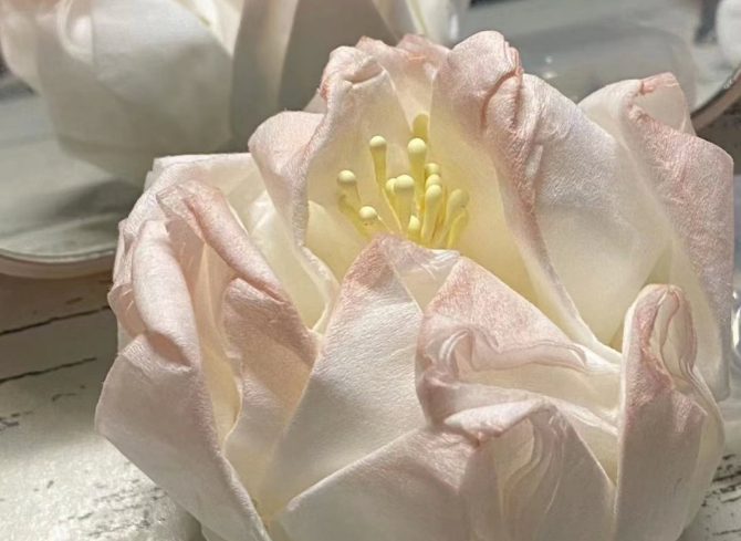 玫瑰花折紙教程，南寧花藝師培訓學校分享