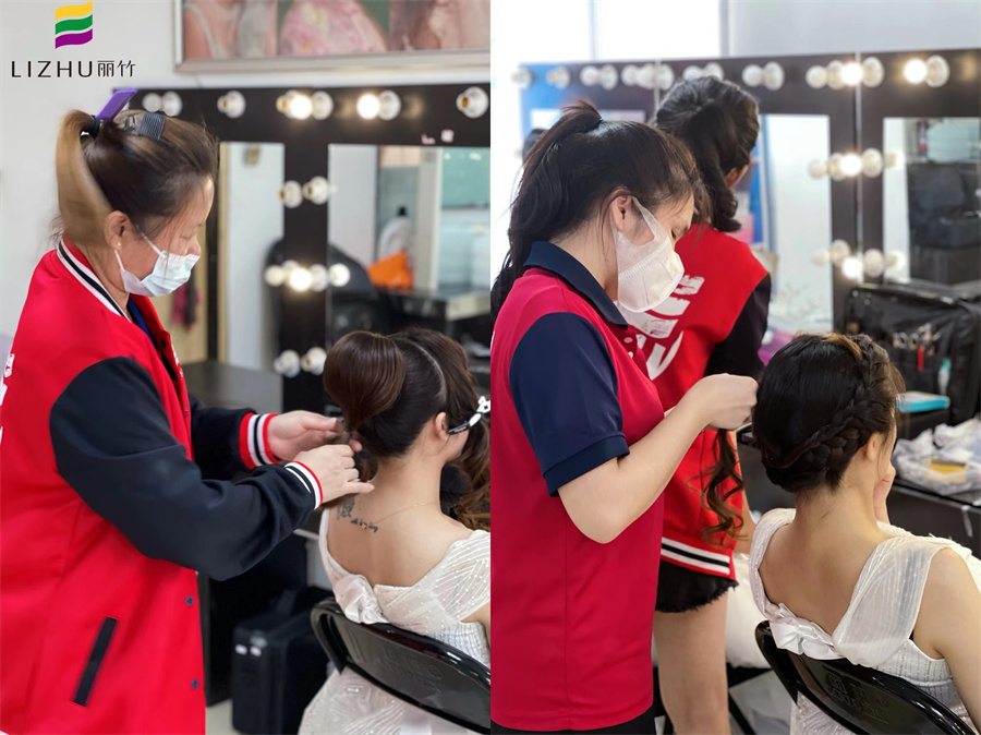 想在南寧學習化妝盤發(fā)？歡迎到麗竹學校時尚造型班