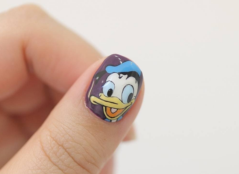 卡通手繪美甲教程，?南寧美甲速成班教你