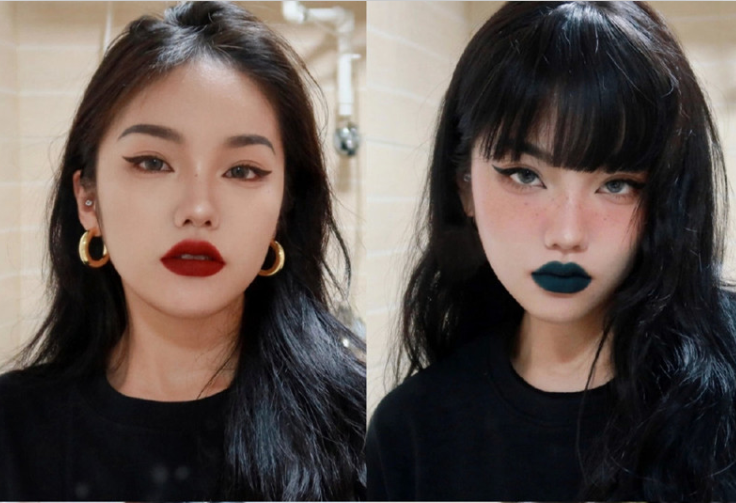 飽滿厚唇畫法教程，廣西化妝培訓唇妝分享