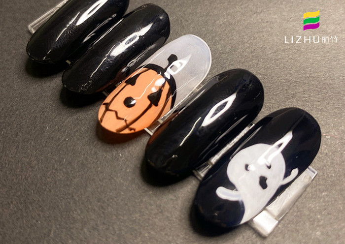 萬圣主題美甲，南寧美甲學(xué)習(xí)中心作品分享