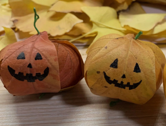 萬圣落葉南瓜燈教程 ，可可愛愛萌萌噠