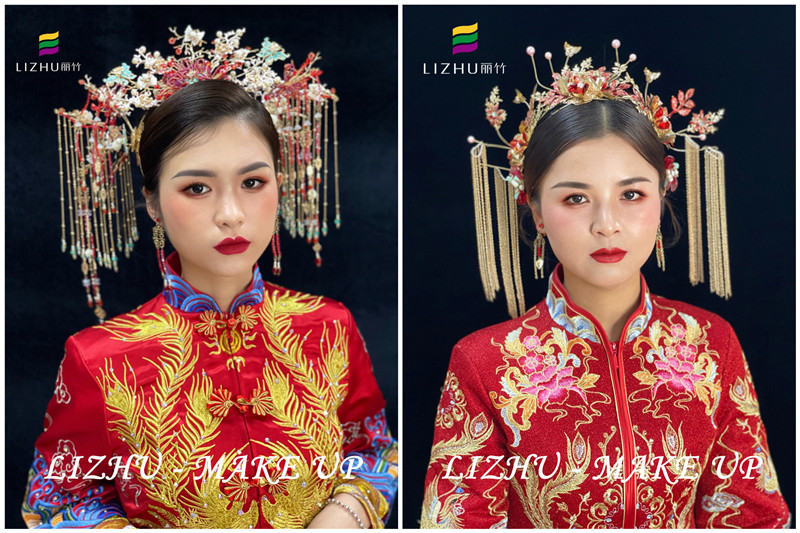 國風(fēng)秀禾新娘造型 |  南寧學(xué)秀禾造型