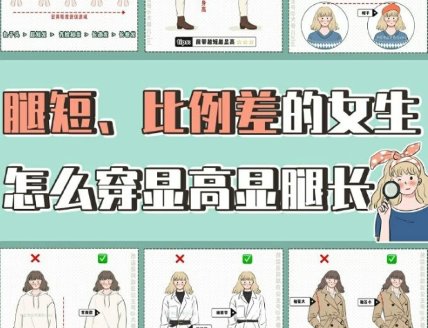 廣西省彩妝造型學(xué)校教你穿衣怎么顯高顯腿長(zhǎng)？
