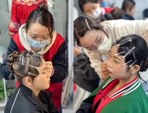 南寧學(xué)化妝盤扎發(fā)哪里好？歡迎到南寧化妝盤發(fā)學(xué)校