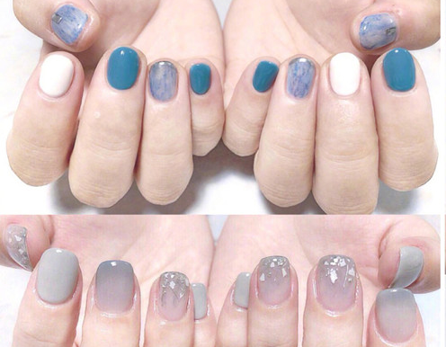 簡(jiǎn)約單色美甲，南寧美甲教學(xué)分享