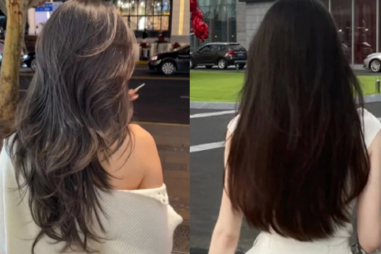 漂亮的發(fā)尾模板，南寧美發(fā)精剪造型班分享