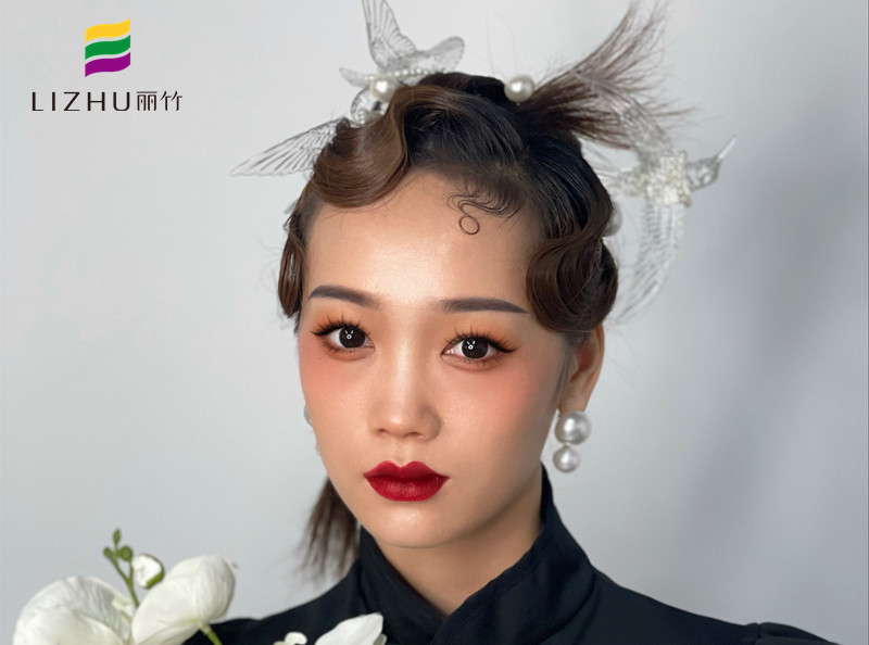 新中式旗袍造型，南寧時尚新娘造型學校演繹中國風