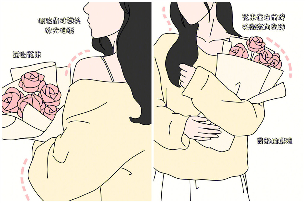 南寧花藝職業(yè)培訓(xùn)學(xué)校：拿花拍照姿勢(shì)攻略