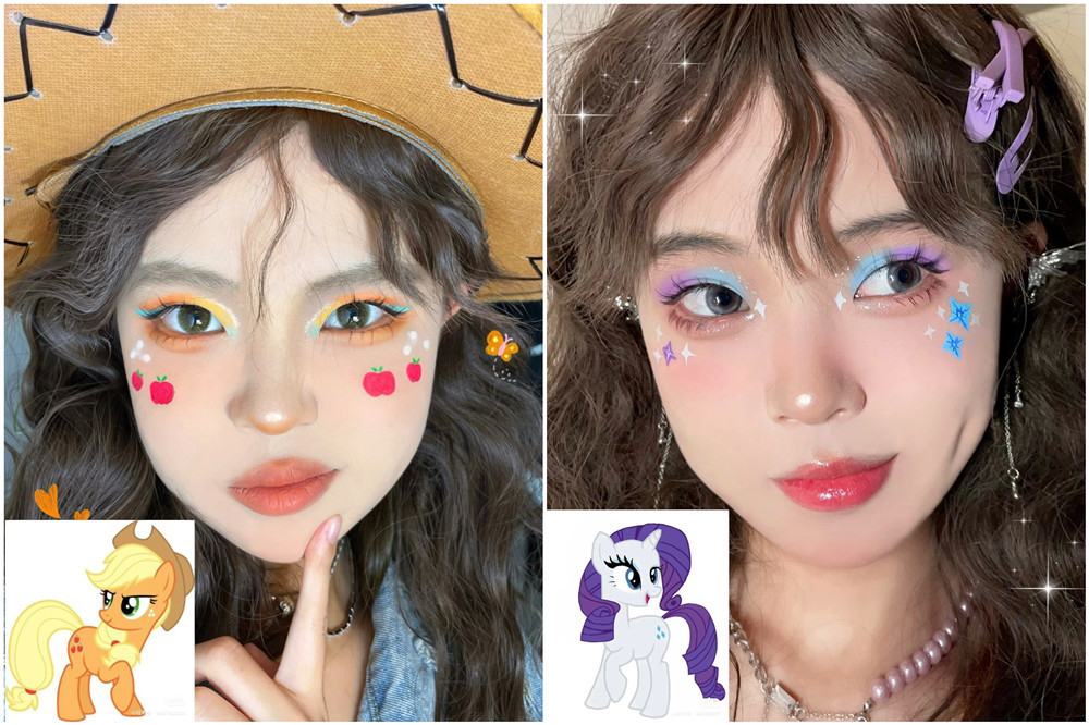 創(chuàng)意卡通妝容，廣西培訓(xùn)化妝新手課程