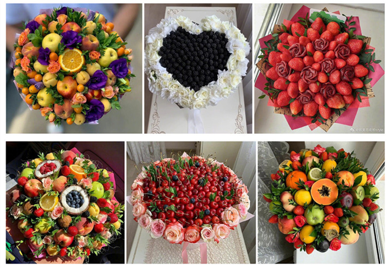 創(chuàng)意水果花，南寧鮮花花藝學(xué)校帶你找創(chuàng)意