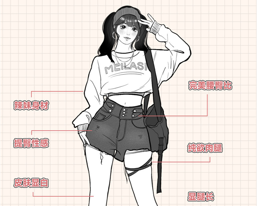 女生如何買到合適的短褲？廣西形象培訓(xùn)班分享