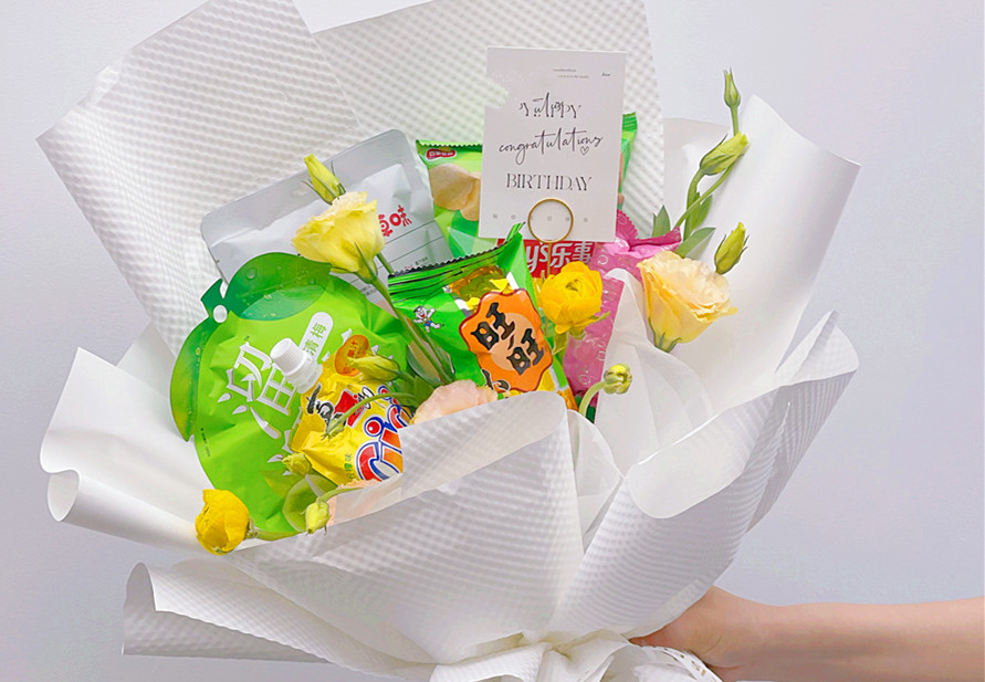 適合做花束的零食？廣西南寧花藝學(xué)校幫你總結(jié)