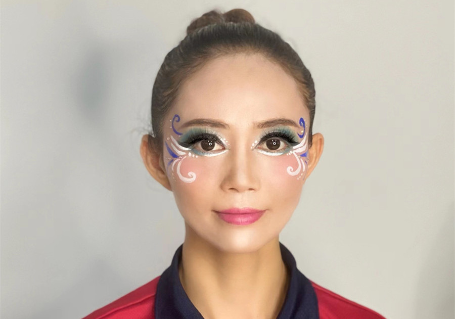 創(chuàng)意舞臺眼妝特點(diǎn)，廣西省彩妝造型學(xué)校分享