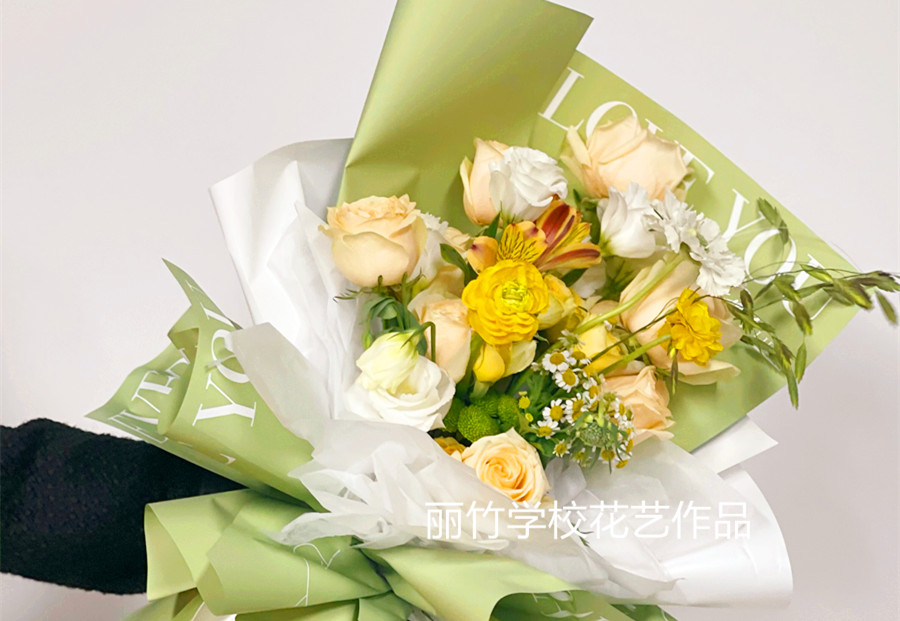 韓系花束的特點，廣西學(xué)插花藝術(shù)