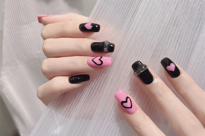 辣妹短款美甲，南寧美甲培訓(xùn)推薦分享