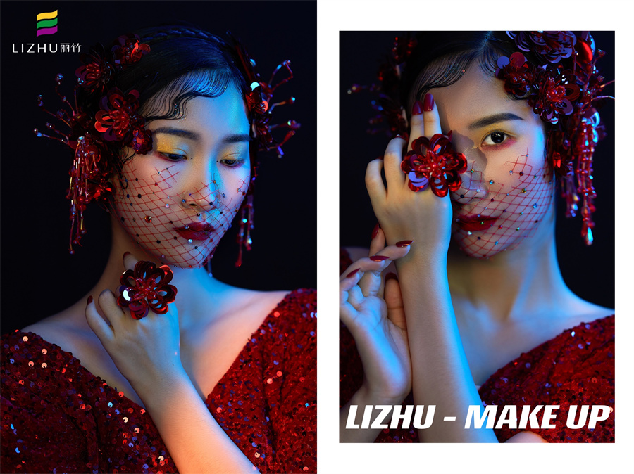 輕奢復(fù)古妝容造型 | 南寧妝容造型培訓(xùn)作品