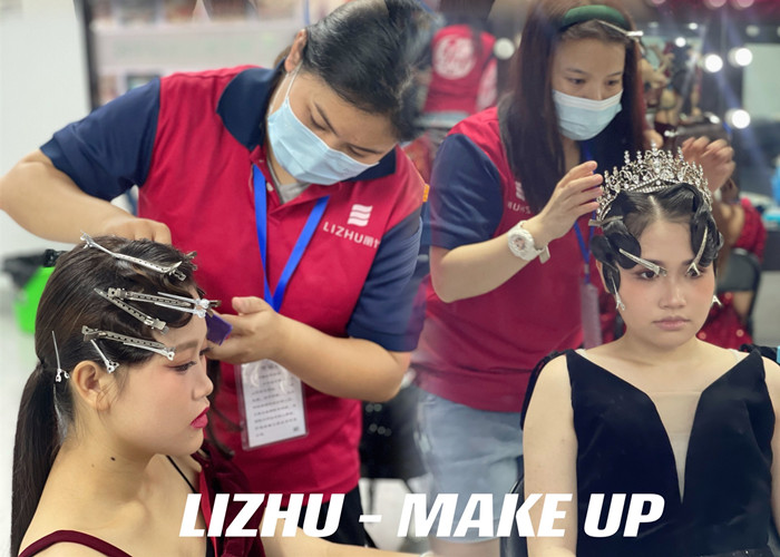 復(fù)古手推波練習(xí)，廣西學(xué)化妝發(fā)型