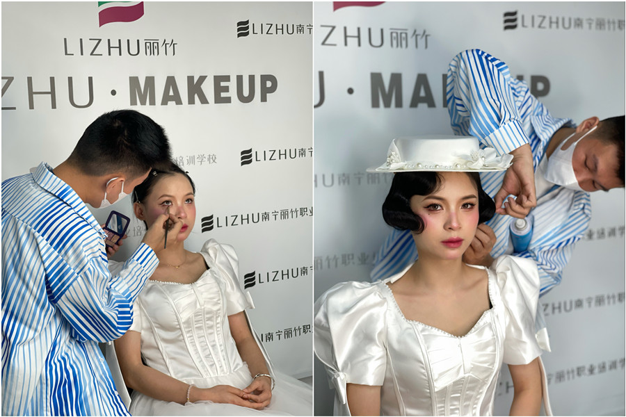 法式新娘特點(diǎn)，南寧化妝新娘造型培訓(xùn)分享