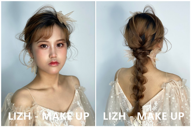 元?dú)馍敌履?，零基礎(chǔ)新娘造型教學(xué)