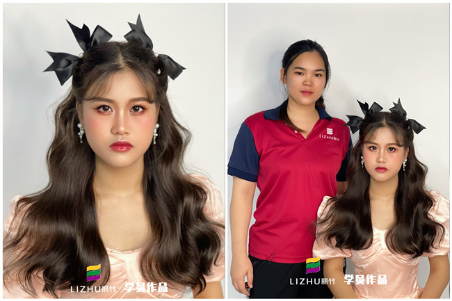 在逃公主造型 | 廣西化職業(yè)學校學員作品