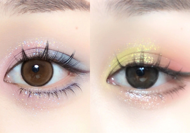 彩色多巴胺撞色眼妝合集，零基礎(chǔ)學(xué)眼妝