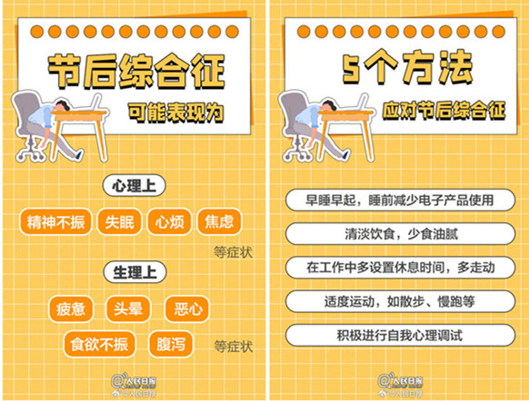 如何擺脫節(jié)后綜合癥？如何調(diào)整好狀態(tài)？