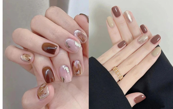 美甲分享：秋日美甲，柔情似水暖人心