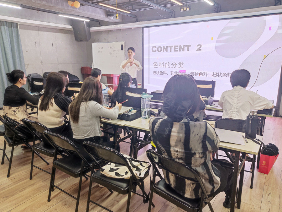 繡色料的分類與特點(diǎn)，廣西眉眼唇學(xué)習(xí)